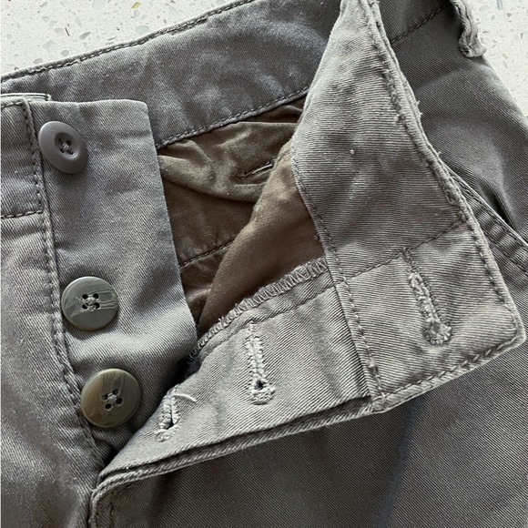 Free People Women’s Pants Utility / Cargo Multi Pockets Military w Ankle Zip W29 - Picture 6 of 9